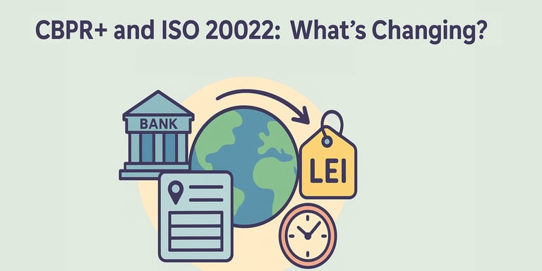 CBPR+ and ISO 20022: what’s changing and how to stay ahead